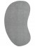Tapete Orgânico São Carlos Elegant Ligth Gray Feijão 1,95x2,95
