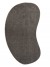 Tapete Orgânico São Carlos Elegant Dark Gray Feijão 2,95x3,95