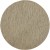 Tapete Redondo São Carlos New Bouclê Palha 1,40 Diâmetro