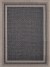 Tapete  Sisal Eco Nature Moldura Bege Chumbo 3,00x4,00