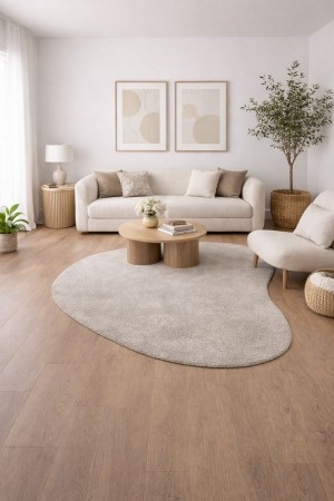 Tapete Relex Feijão Marfim 1,95x2,95 Tapetes São Carlos