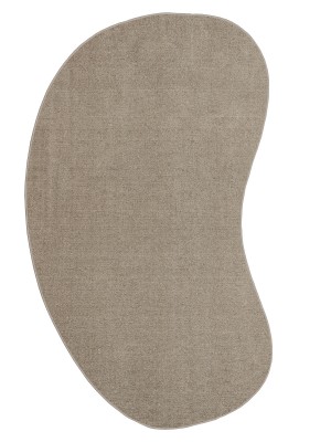 Tapete Orgânico São Carlos Elegant Beige Feijão 1,45x1,95