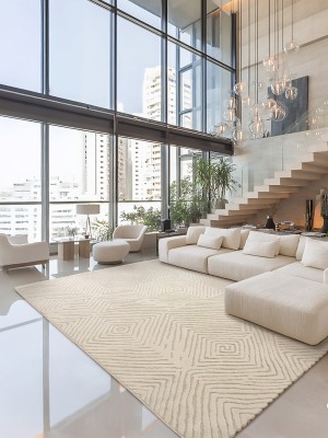 Tapete São Carlos Movimentos Diagonais Snow 2,00X3,00