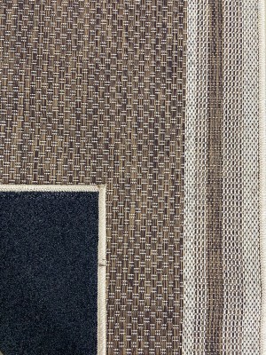 Passadeira Sisal Eco Nature Moldura 0,66x2,50